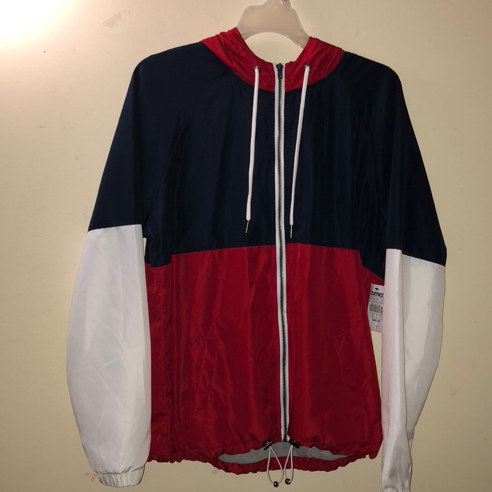 🆕 Zumiez Color Block Windbreaker